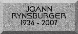 joann rynsburger