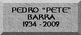 pedro barra